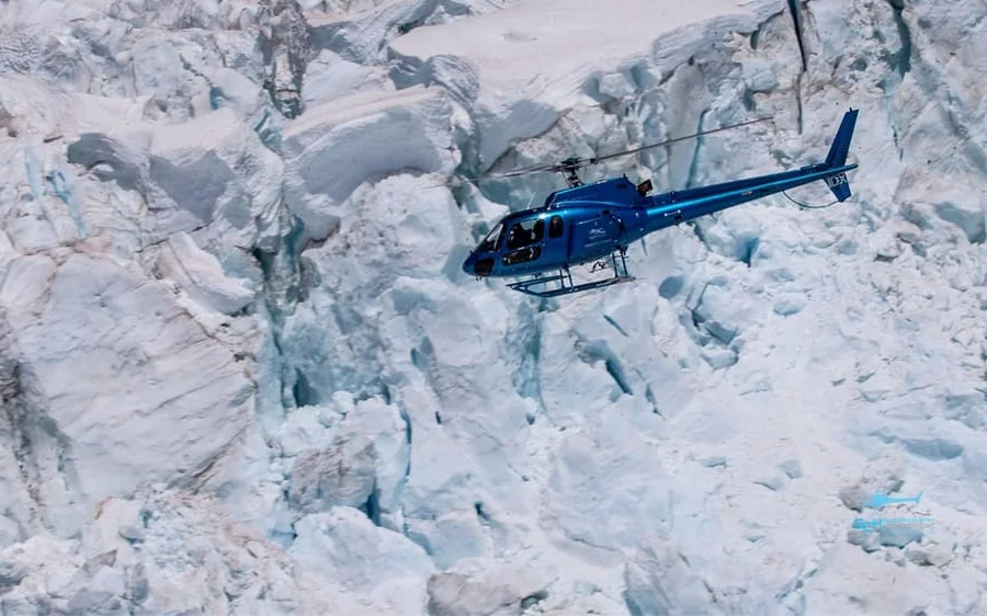 The Grand Adventure Helikopterflug: Franz Josef Glacier